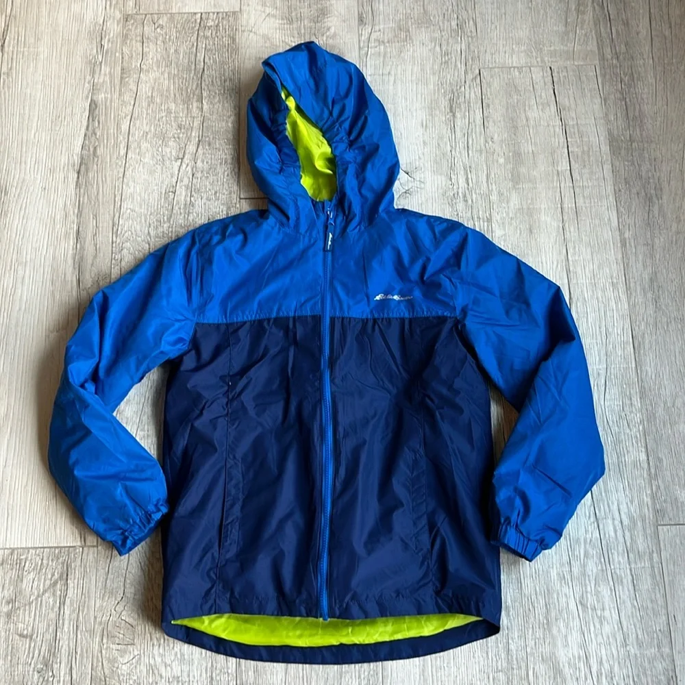Eddie Bauer Youth Boys Lone Peak 3-in-1 Jacket‎ Blue L 14/16